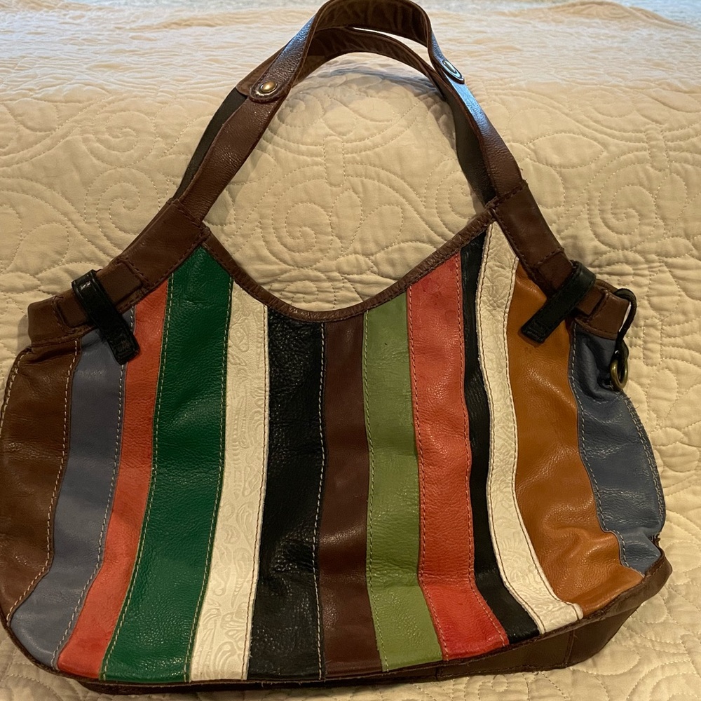 Lucky Brand Leather Vintage Style Bag